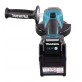 Makita GA023GM201 XGT leņķa slīpmašīna 2x4 Ah MAKPAC